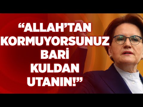 Meral Akşener'den Erdoğan'a \
