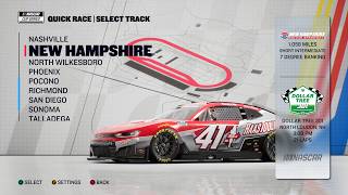 NASCAR 26 New Hampshire Setup