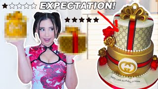 I ordered a GUCCI CAKE from 1 vs 5 STAR BAKERY!!