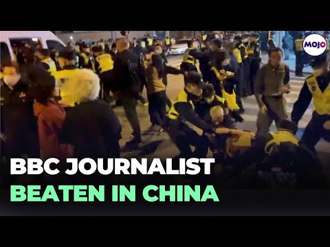 China | Bbc Journalist Thrashed, Arrested While Covering Protests Against Zero Covid Policy