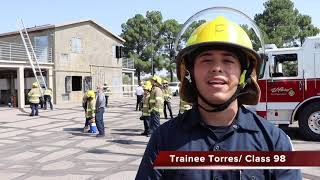 Class 98 - Week 18 Fire Academy Graduation Class 98