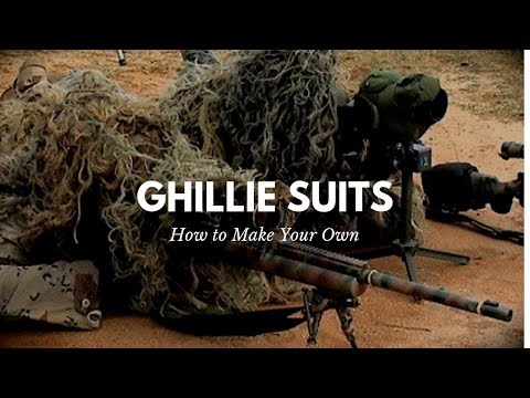 Green Beret Sniper Ghillie Suit Construction