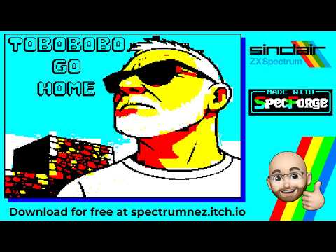 ToboBobo Go Home for the 128K ZX Spectrum | Made with SpecForge | Available Now!