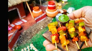 Miniature Tawa Paneer Tikka | Paneer Tikka | Restaurant Style Paneer | Mini Food Ninja #5