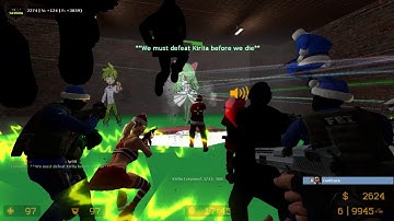 ZOMBIE ESCAPE MOD ON COUNTER-STRIKE: SOURCE, MAP: ZE_PKMN_Adventure, LEVEL 1, CSS