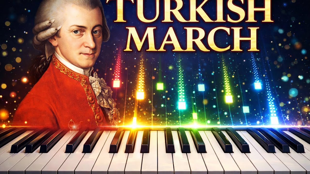 モーツァルト｜トルコ行進曲（ピアノBGM）Mozart – Turkish March | Classical Piano BGM