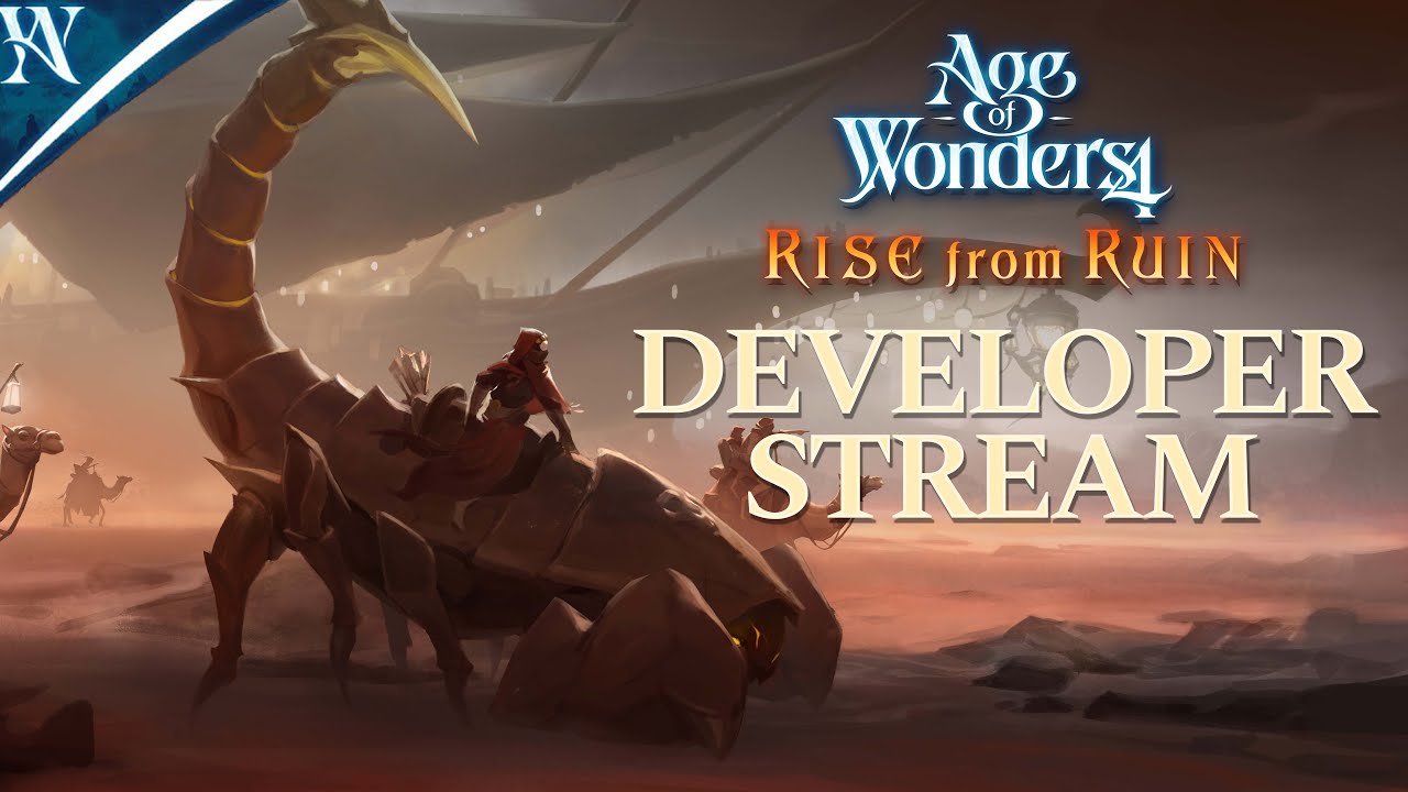 Rise from Ruin First Look Dev Stream Part 2 | Age of Wonders 4