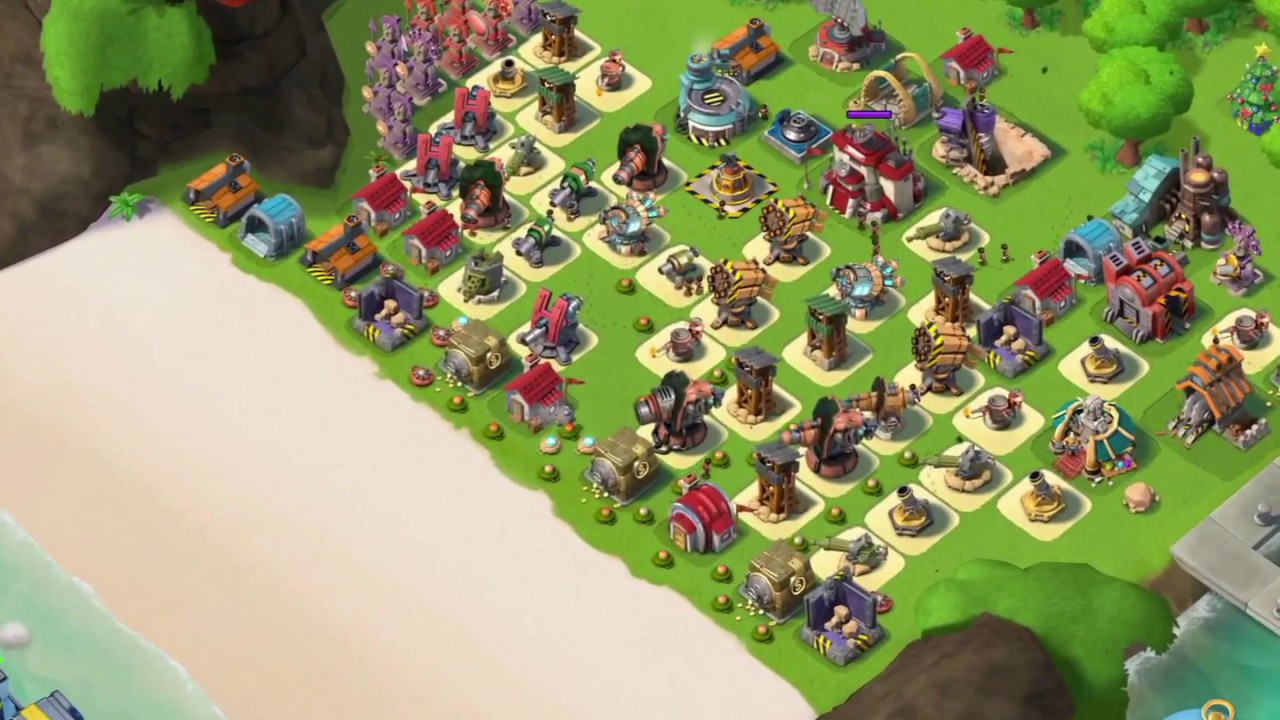 Boom Beach Smoke Attack With Hero Sgt Bricks Battle Orders