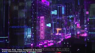 lead generation AE Templates | Cyberpunk Opener Free After Effects Template