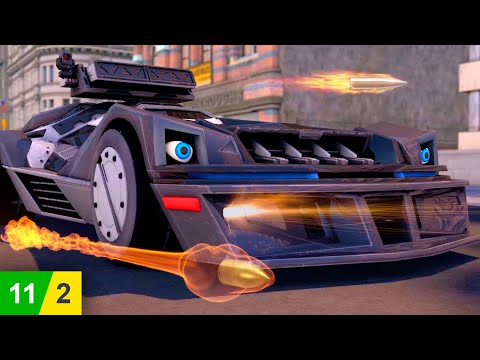 Who stole the gold bars? Cartoon Hot wheels police car. Part - 2
