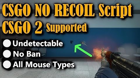 FREE Csgo 2 Scripts No Recoil for Counterstrike 2