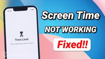 Fix Screen Time Not Working After iOS 26/18 Update