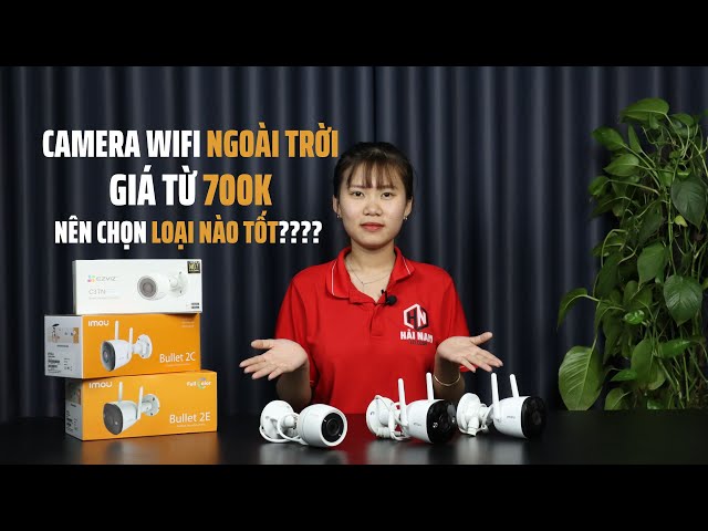 TOP 3 Camera Wifi Ngoài Trời GIÁ RẺ Từ 700K, Ghi Âm, Nhận Diện Người, NHÁY ĐÈN HÙ TRỘM SIÊU CHUẨN!