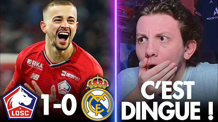 😱 MAIS NON !! LILLE FAIT TOMBER LE ROI ! (LOSC 1-0 Real Madrid)