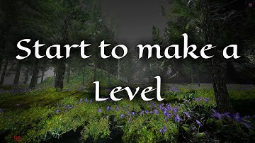 How I start to make a Game Level (Unreal Engine Game Dev)