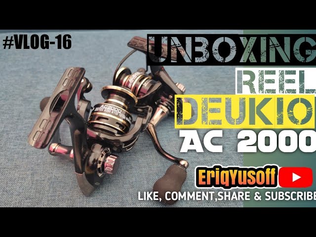 UNBOXING REEL AC2000 DEUKIO 