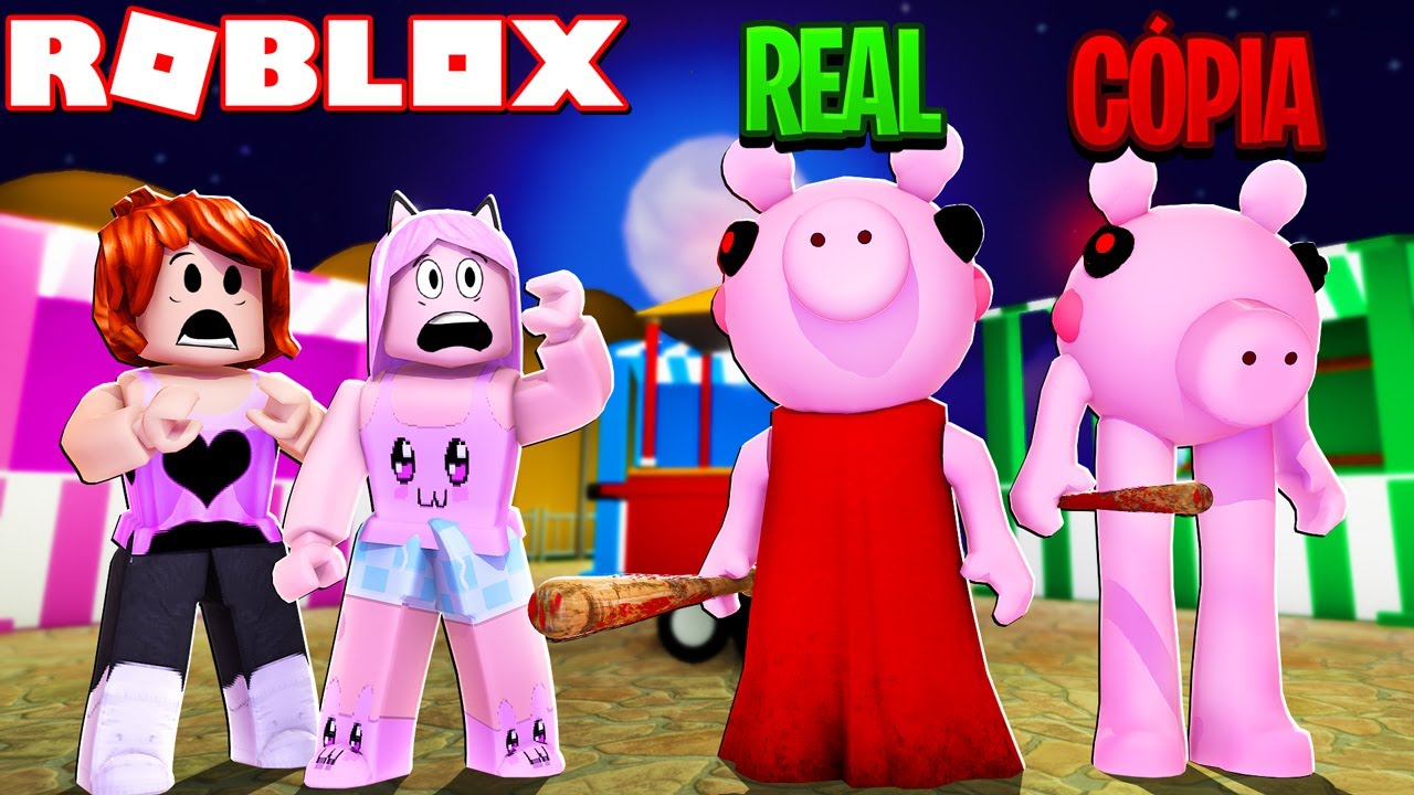 Roblox - CAÇADORAS DE CÓPIAS DA PIGGY
