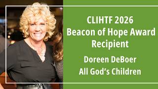 2026 Beacon of Hope Award Recipient Speech : Doreen DeBoer