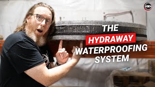 The Hydraway Basement Waterproofing System