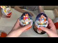 Новогодний KINDER MIX 2022 || Новогодние яйца от Kinder разных размеров