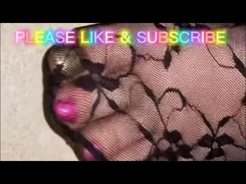 #asmr #vacuuming FEET in Thrilly Lace socks #uk
