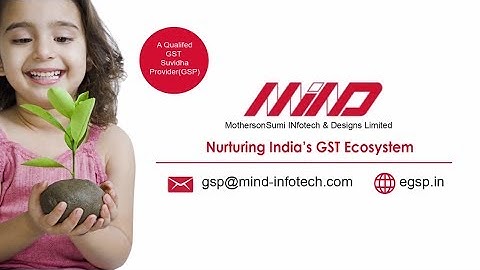 A Qualified GST Suvidha Provider - eGSP Portal
