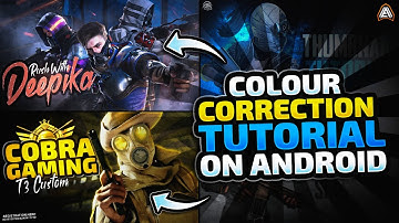 How To Make colour Grading Thumbnail On Android || Make Awesome Gaming thumbnail .