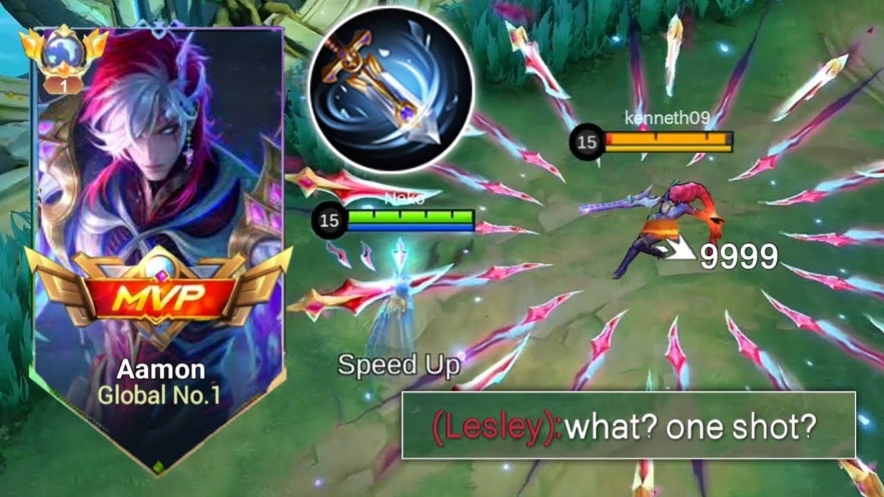 GLOBAL NO.1 AAMON  MANIAC 🔥 INSANE ONE SHOT DAMAGE | Enemy Didn’t Even React!