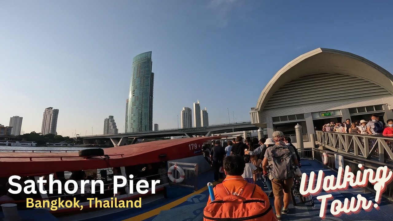FREE Shuttle Boat Ride from Sathorn Pier to Iconsiam in Bangkok