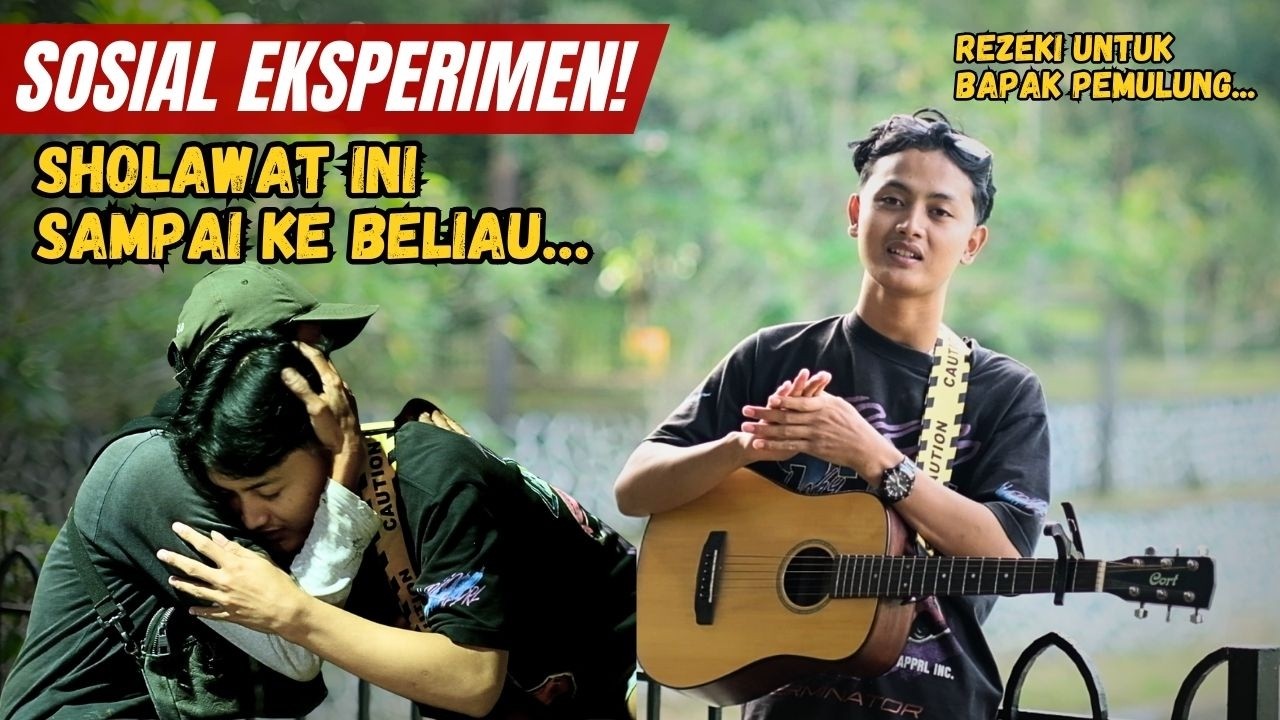 Sholawat di Jalanan, Rezeki Kembali ke Bapak Pemulung | Sosial Eksperimen
