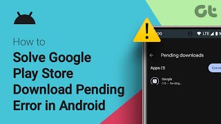 How to Solve Google Play Store Download Pending Error in Android | Easy Fixes in 2024 |