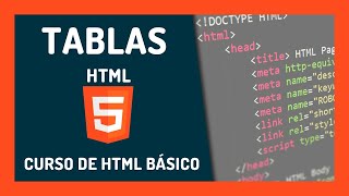 Tablas html 🔴 Curso HTML 5 básico - 6