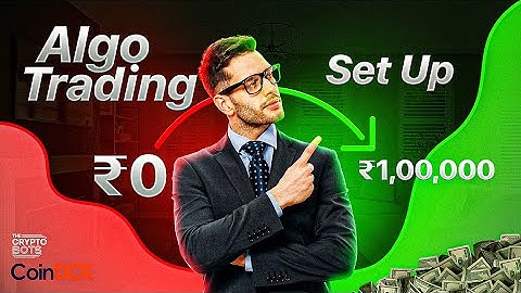 How to do Algo Trading with Coindcx| Crypto algo trading