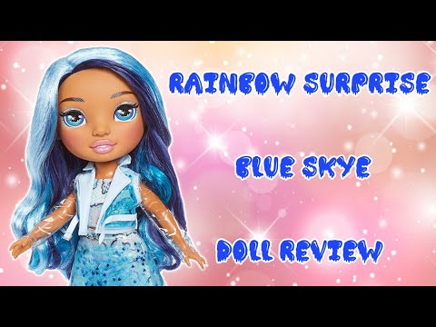 Кукла Rainbow High Surprise Blue Skye - Рейнбоу Хай Слайм Голубая Леди со слаймами 571209 MGA Оригинал, видео 1