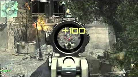 Kill Montage and Triple Kill in Resistance (COD:MW3)