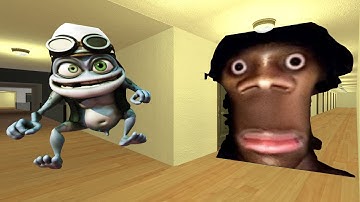 HI MY NAME IS AUUGHH VS CRAZY FROG IN HOTEL GMOD #garrysmod #yoshiegaming