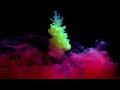 Ultra High Definition Red Ink Slow Motion Relaxing 4K Screensaver