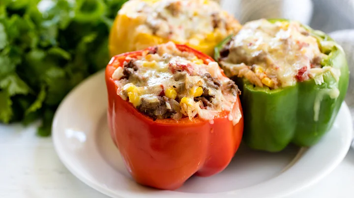 How to Make Easy Stuffed Bell Peppers | The Stay A...