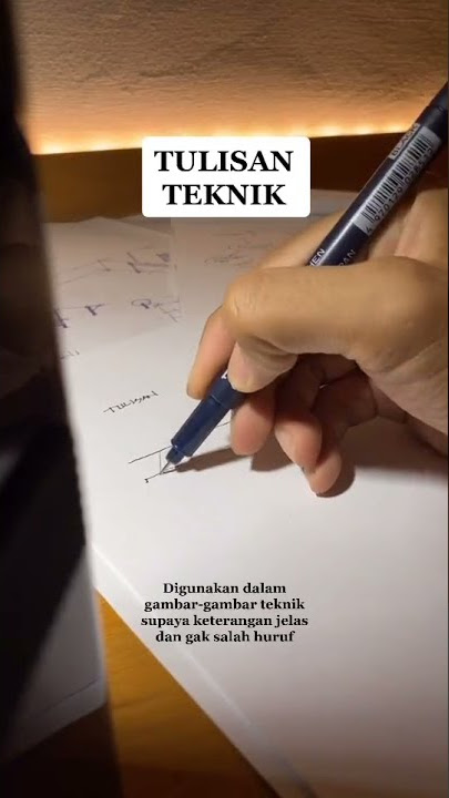 #FunFactArsitektur : Tulisan Arsitek Kok Mirip Semua??
