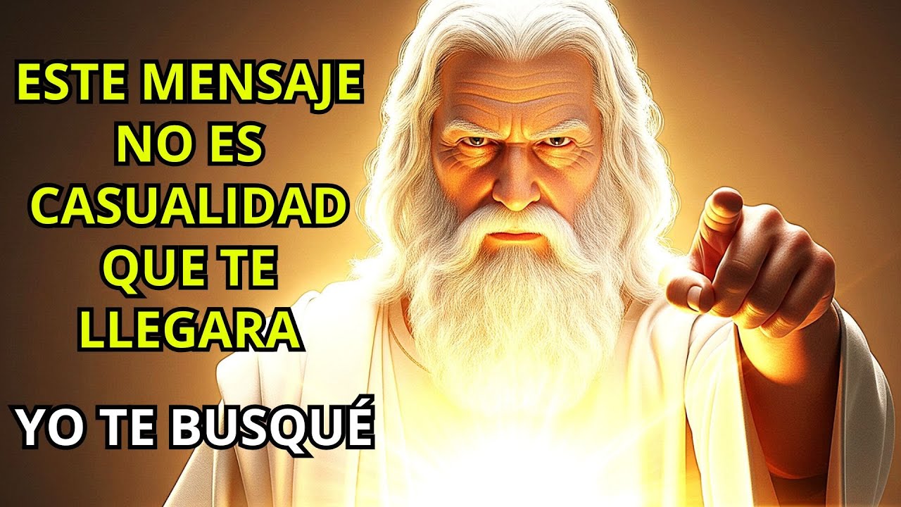 ORACIÓN DE DIOS | ESTE MENSAJE NO ES CASUALIDAD QUE TE LLEGARA - YouTube