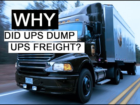 Why UPS dumped its UPS Freight venture, even as e-comm soars