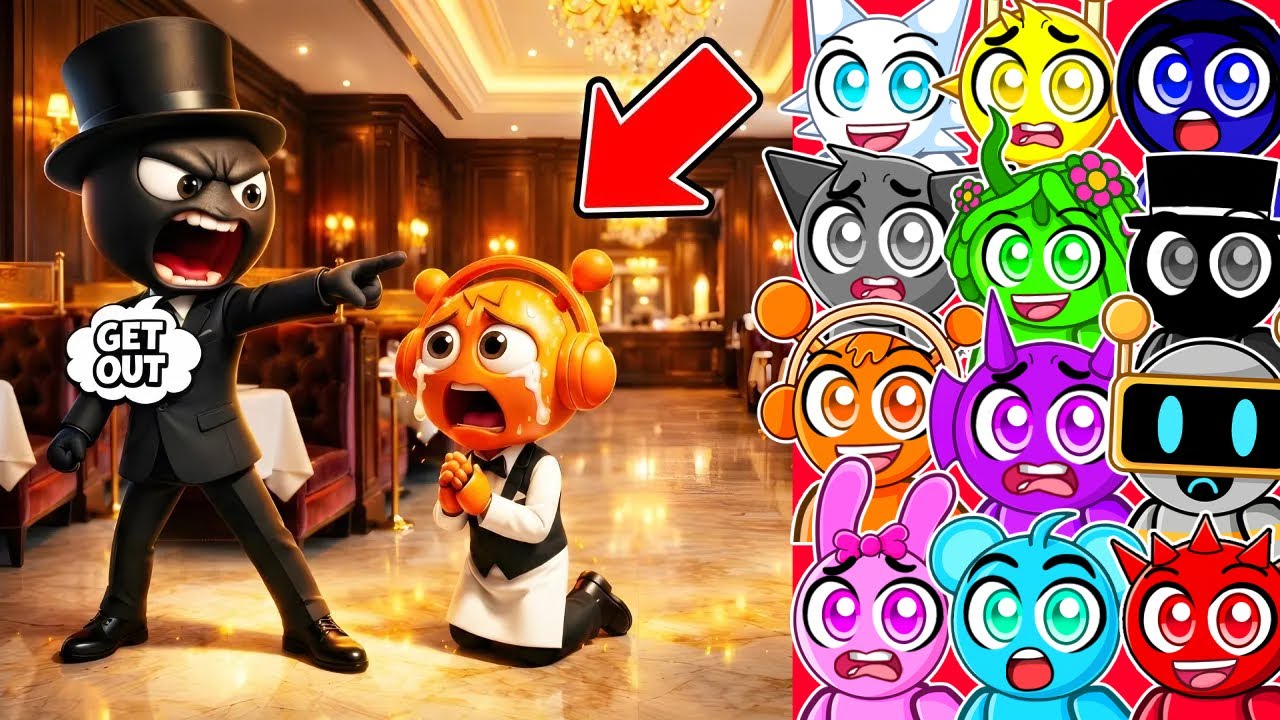 Reacting to MR BLACK KICKED OREN Out of The RESTAURANT!.. (MOVIE)