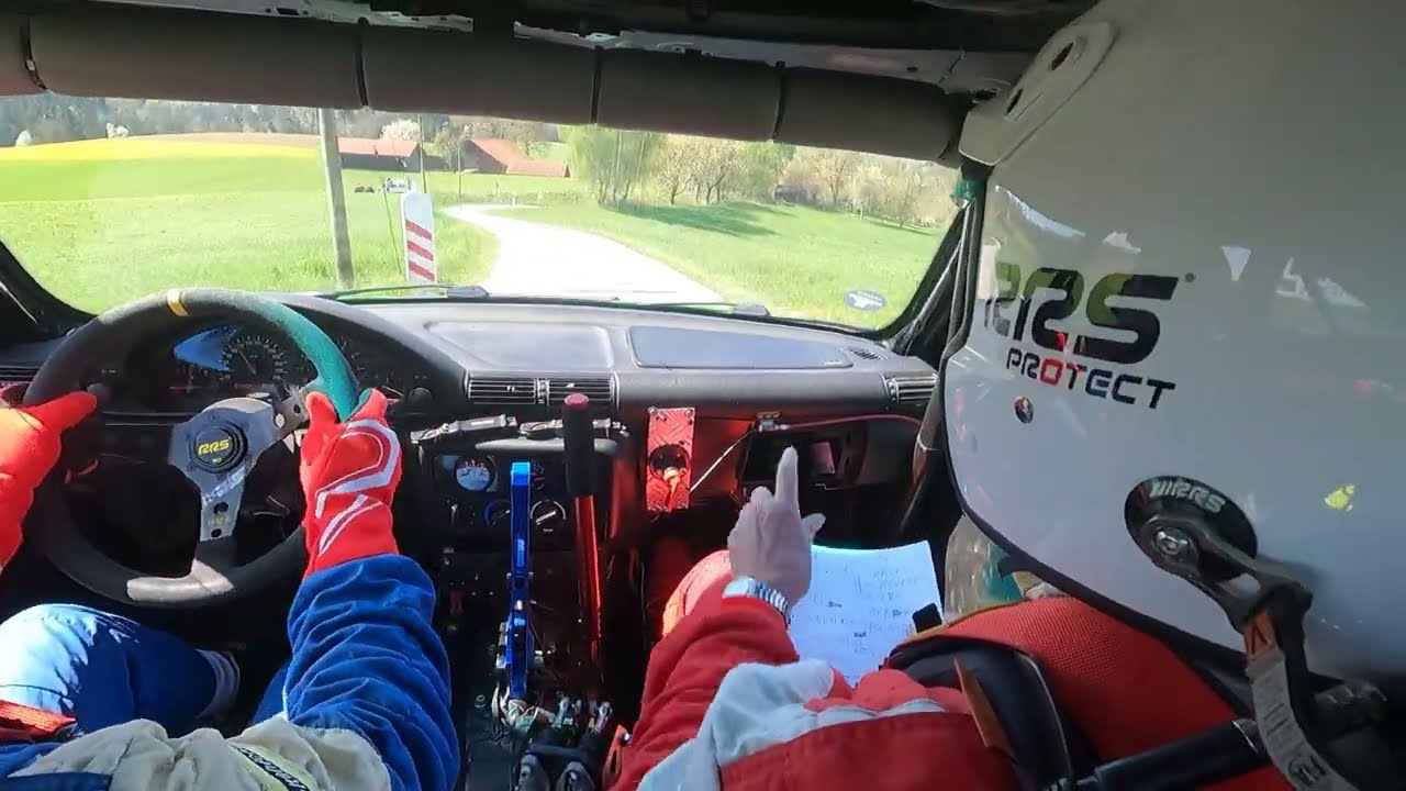 Osterrallye Tiefenbach 2025 | WP1 | Grohs/Grohs | BMW M3 Compact