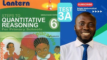 Test 3A Quantitative Reasoning