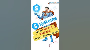 Systeme.io 100% FREE PLR Training courses Package #short