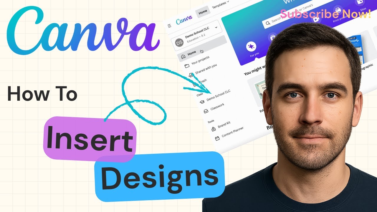 Insert In Canva How To Insert Designs In Canva | Canva Tutorial 2025 - YouTube