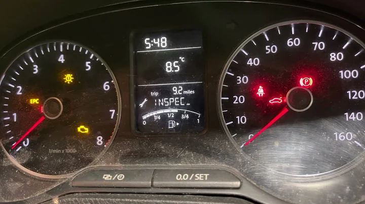 VW Polo Service Inspection Light Reset 6R