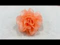 Useful Amazing Tutorial New Stylish Flower Using Soft Ribbon Fabric Making Flower for Beginners
