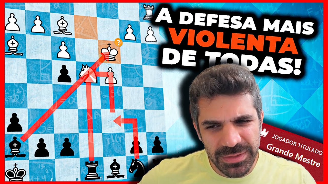 A Grunfeld é IMPRESSIONANTE! 6 lances e a iniciativa é toda minha! - Em busca do top 1 S01E12