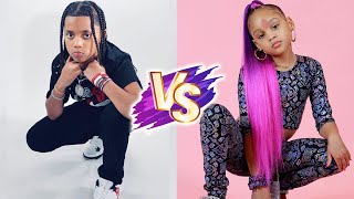 KD Da kid VS Lil Strawberry (Samaya Strawberry) Natural Transformation 🌟 2023 | From 0 To Now